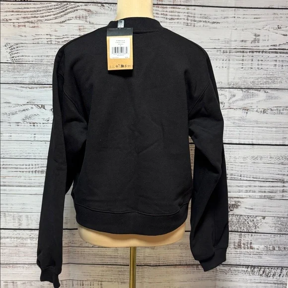 NWT The North Face Jet Black Crewneck - Picture 3 of 4